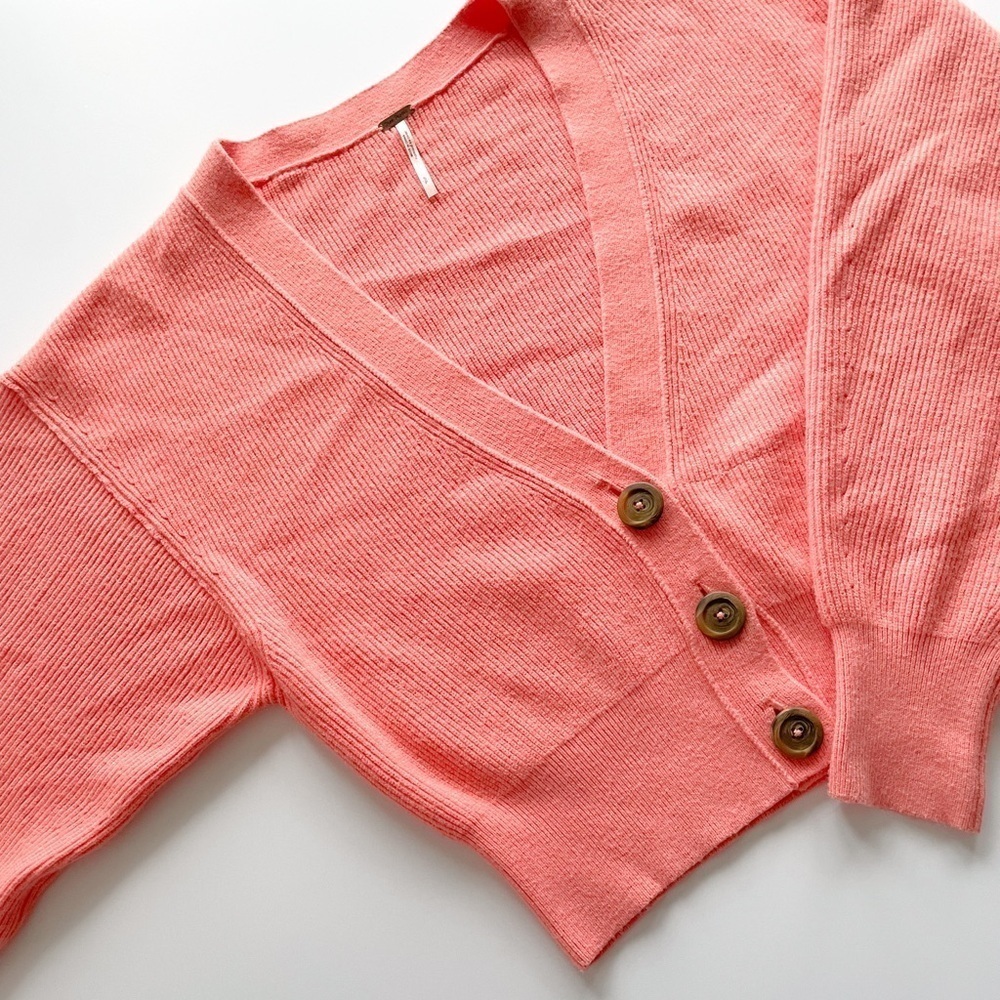 Free People Ribbed Cardigan